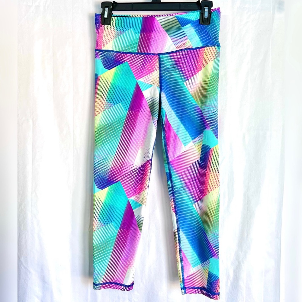 Victoria's Secret Capri, size small, neon pattern